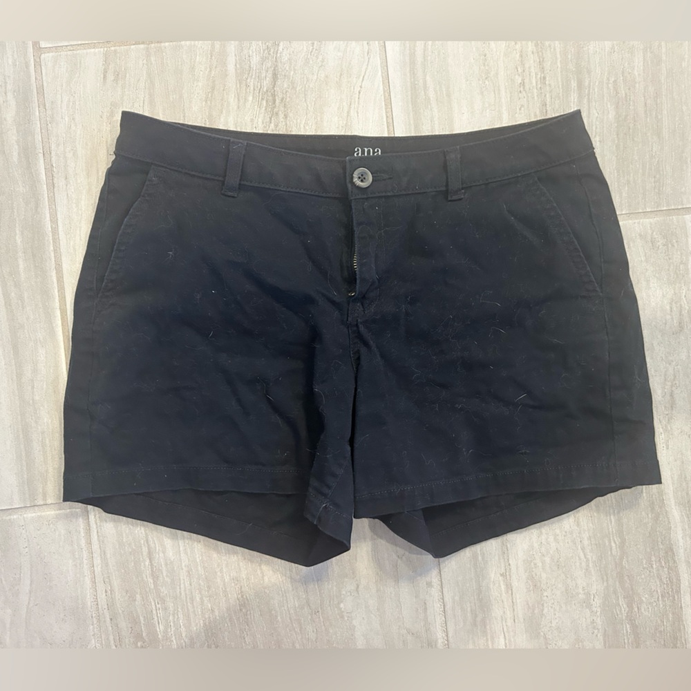 a.n.a Classic Black Women's Bermudas
